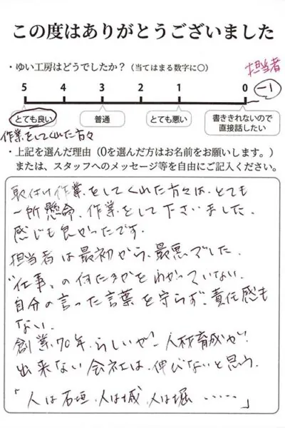 新潟市北区N様のお声（カーポート新設）