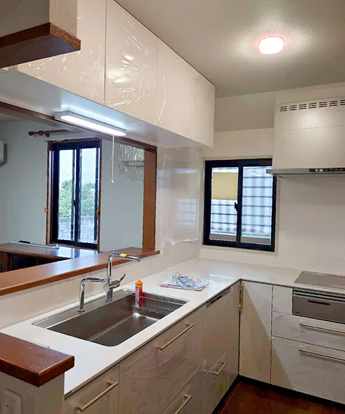 聖籠町N様邸キッチンリフォーム後