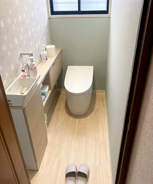 聖籠町N様邸トイレリフォーム後