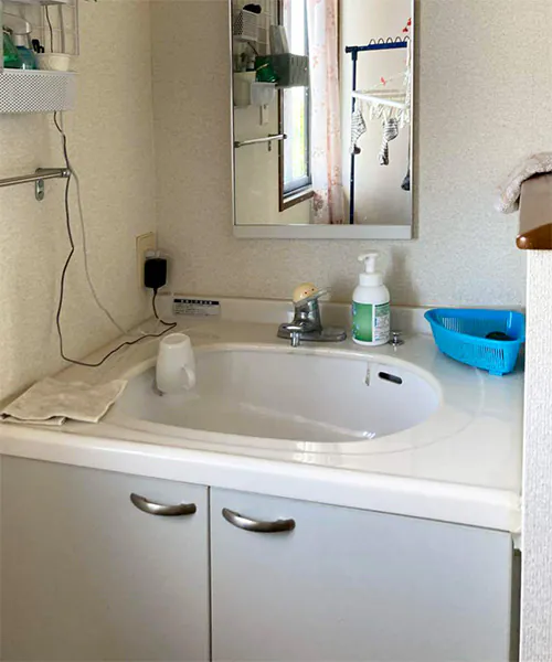 聖籠町N様邸　洗面台リフォーム前