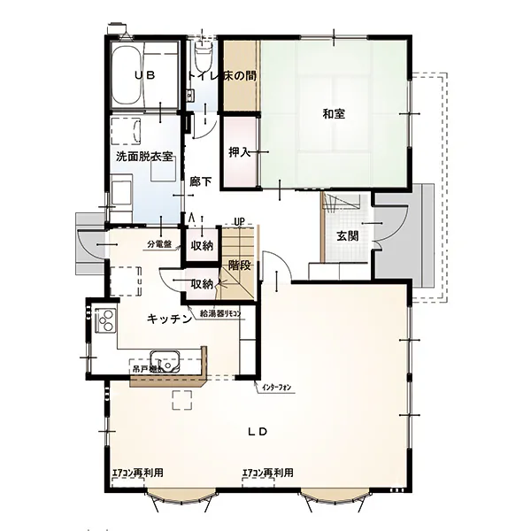 聖籠町N様邸水まわり、玄関リフォーム｜新潟市北区、東区、江南区、聖籠町、新発田市、阿賀野市のリフォーム
