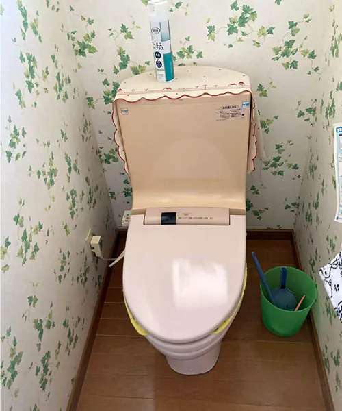 新発田市K様邸水まわりリフォーム前_2階トイレ