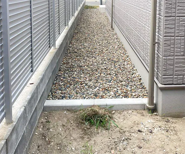 新潟市東区M様邸　外構リフォーム　Before